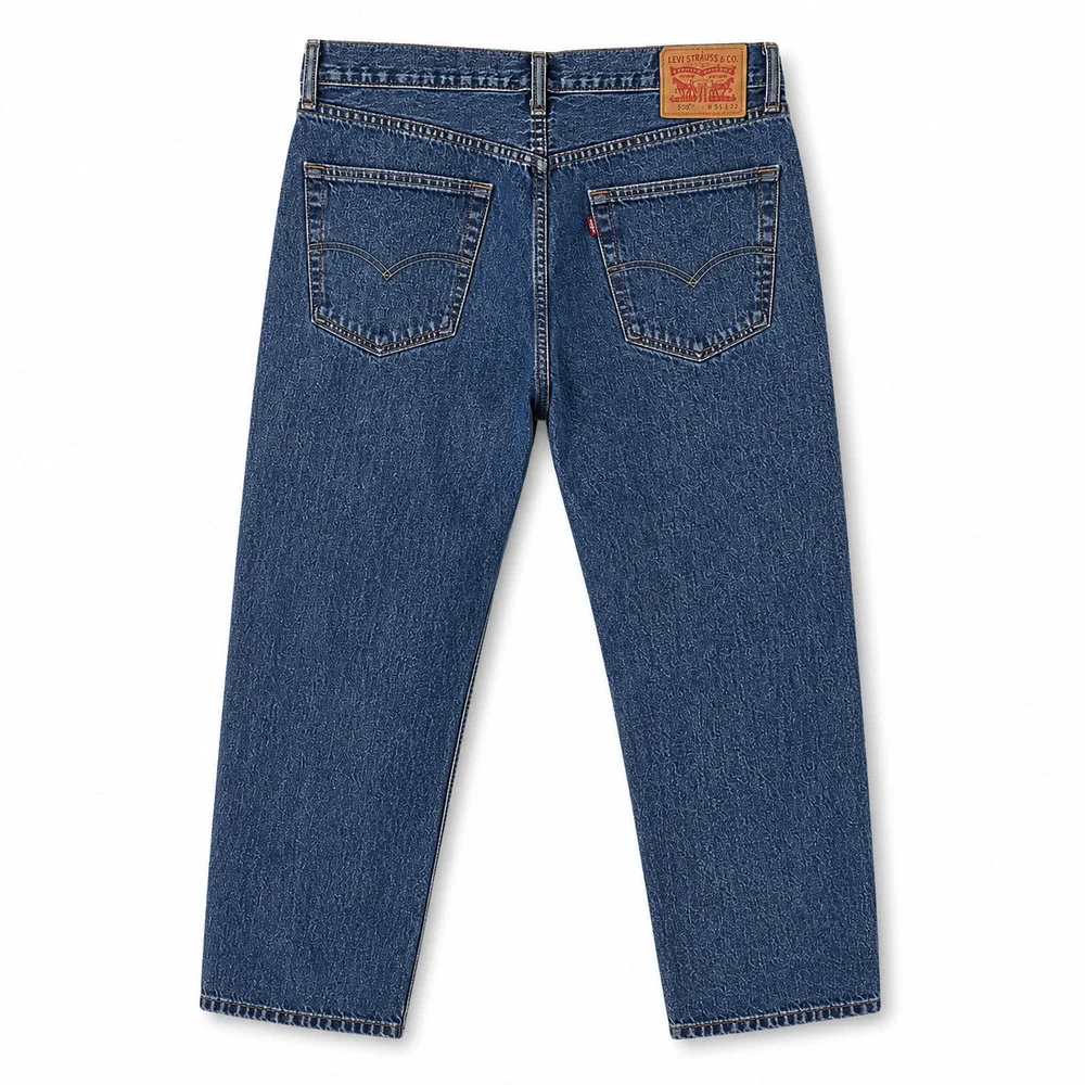 Levis 505 Jeans Mens Size 36 x 32 Blue Straight Leg Medium Wash Normcore Classic